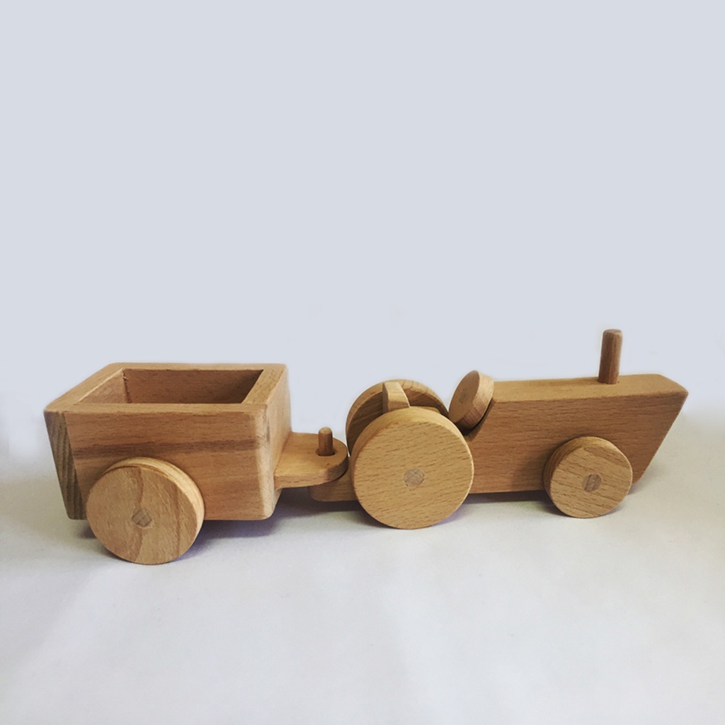 Ekolojik Ahşap Mini Traktör