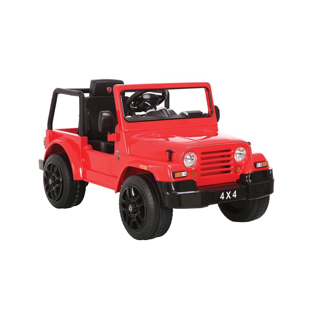 Rollplay Xpv Generic Jeep Akülü Araba 12v W495nbqg4 Kırmızı