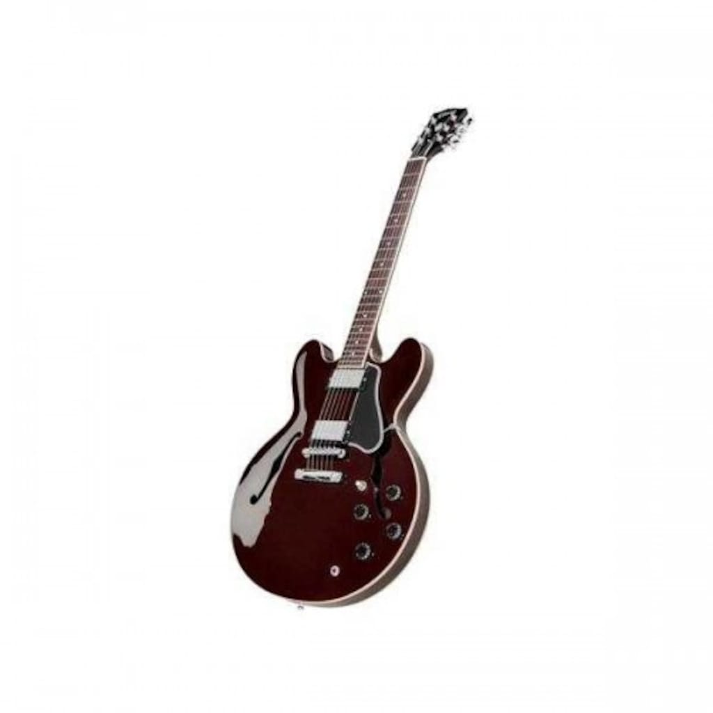 Gibson Oxblood Es335 Elektro Gitar  n11 com