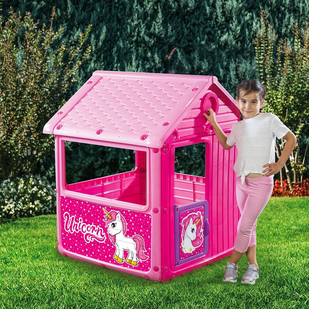 beğenme Ter taş  Dolu Unicorn İlk Oyun Evim Pembe 2512 kız çocuk oyun evi Fiyatları ve  Özellikleri