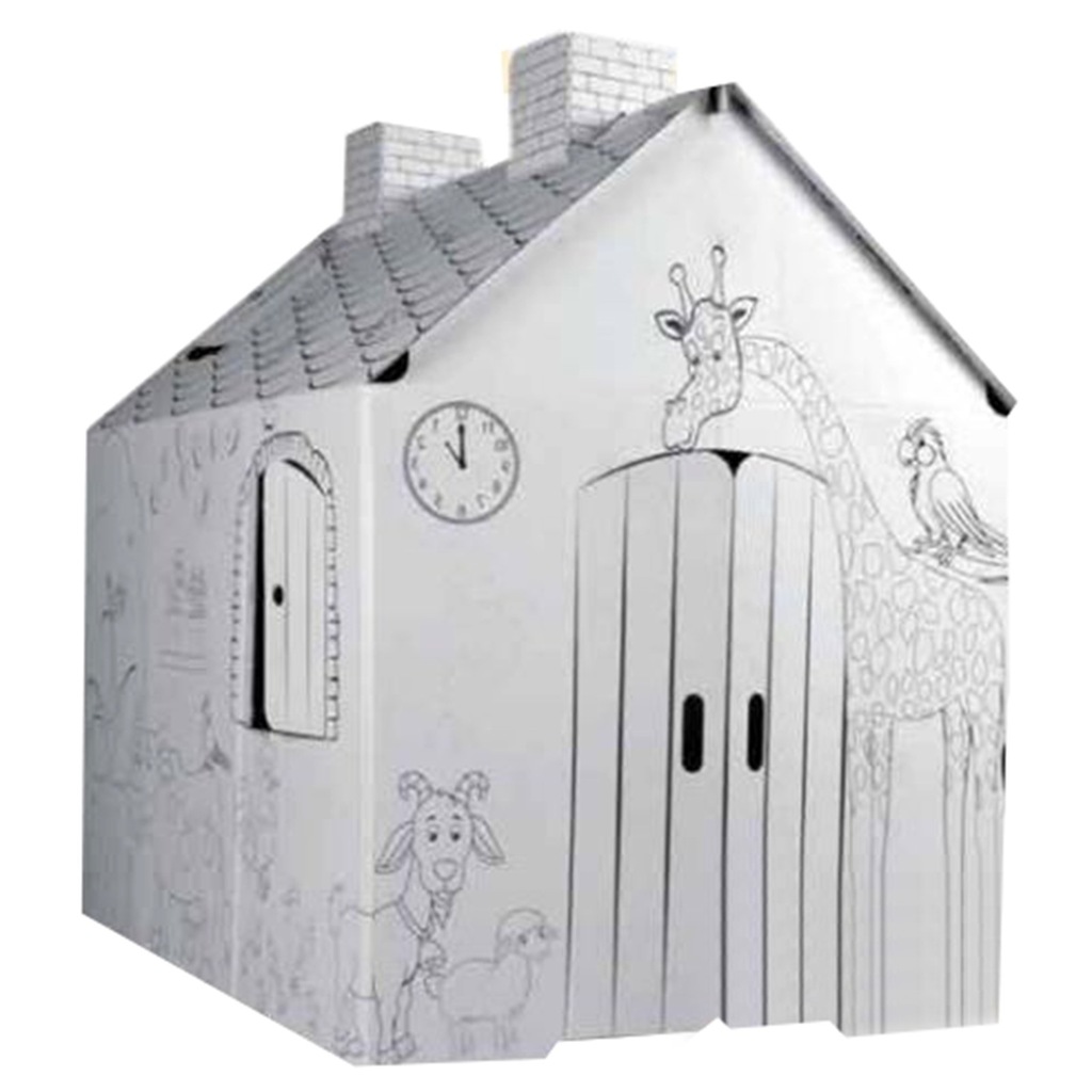 Jest Toys Karton Oyun Evi