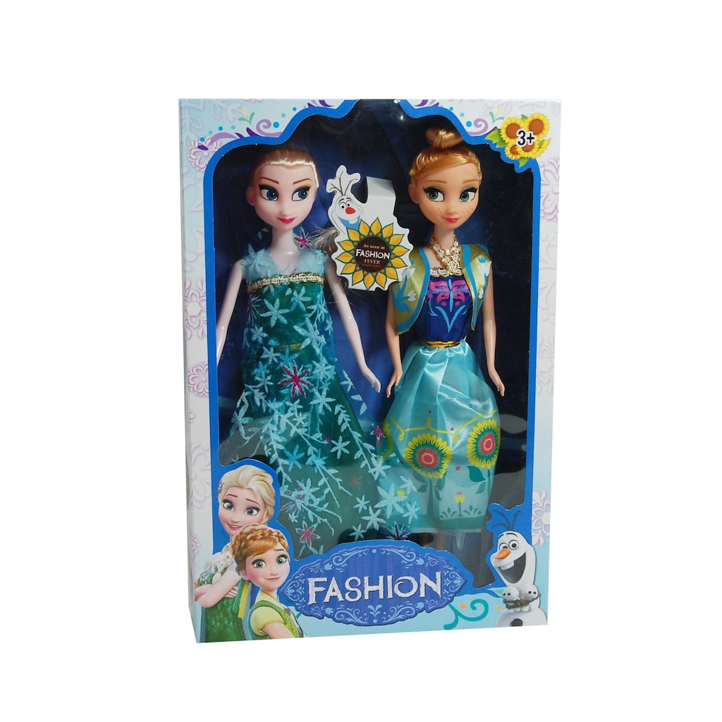 92382 Frozen Karlar Ülkesi Anna &amp; Elsa Oyuncak Bebek Seti