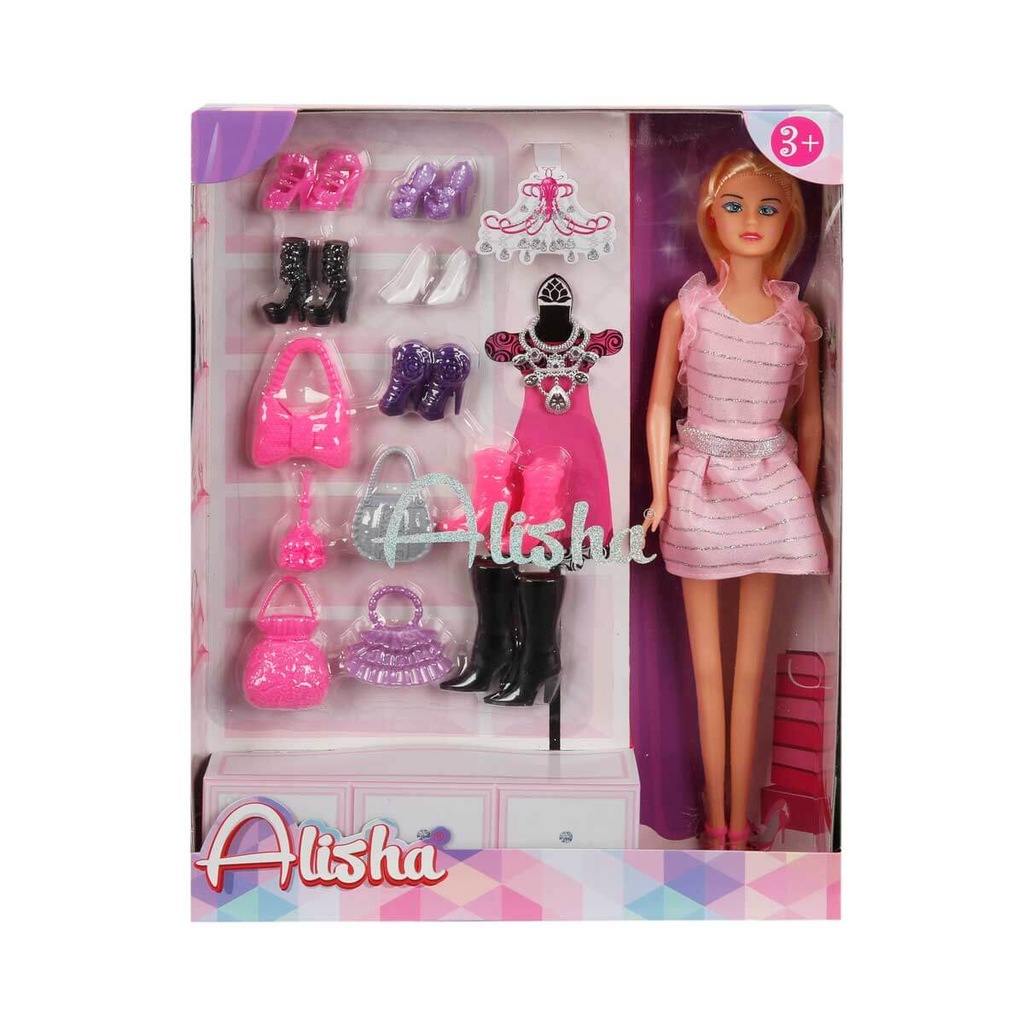 Alisha Barbie Ayakkabi Ve Cantali Bebek Kiyafet Oyun Seti Oyuncak Fiyatlari Ve Ozellikleri