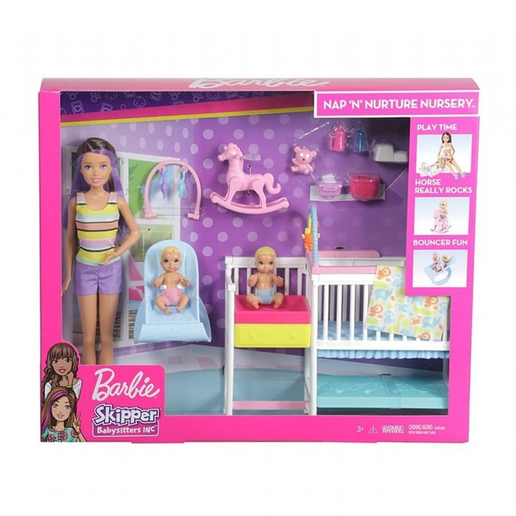 Barbie Bebek Bakıcısı Skipper Uyku Eğitiminde Oyun Seti Fiyatları ve