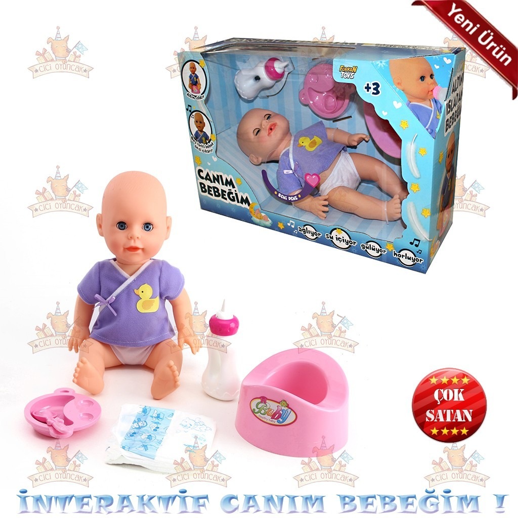 Canım Bebeğim; Ağlayan, Gülen, Su İçen, Çiş Yapan Oyuncak