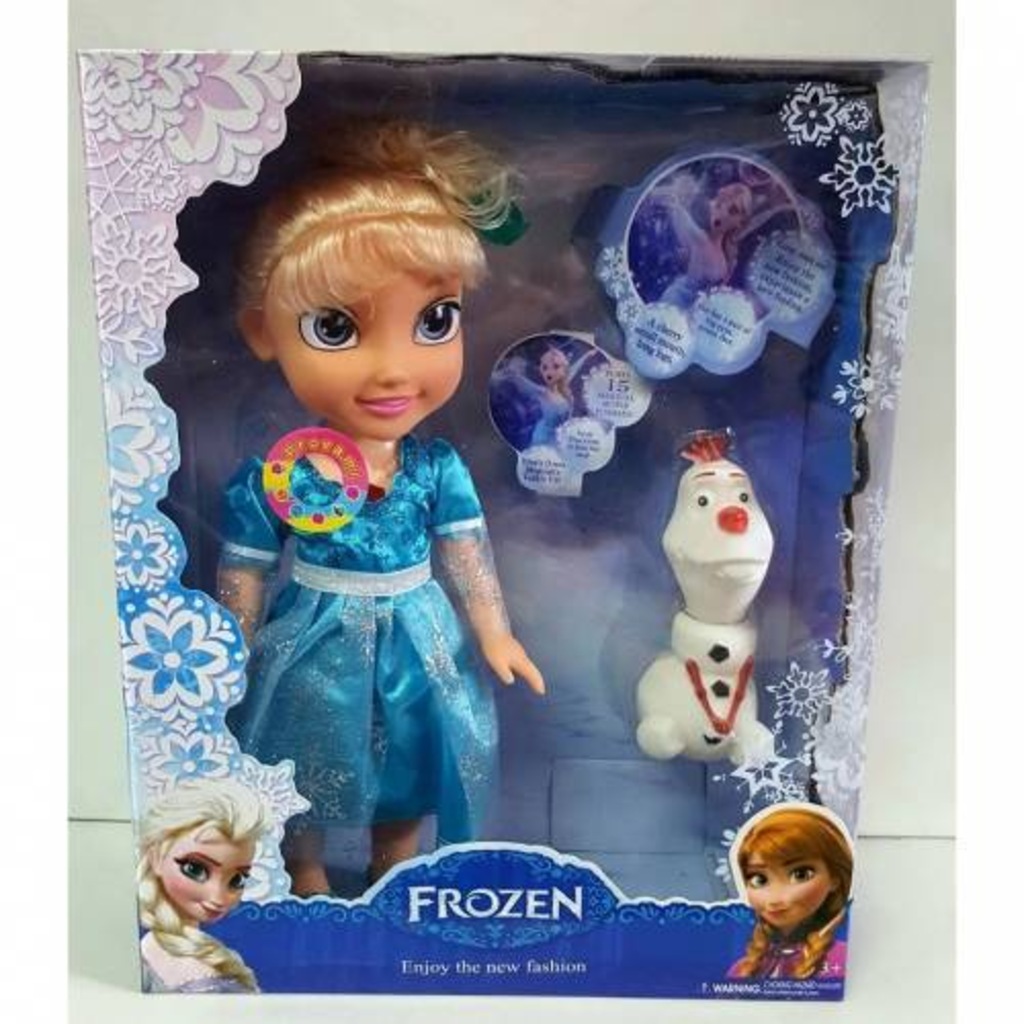 Elsa Bebek Şarkı Söleyen Olaflı 35 Cm