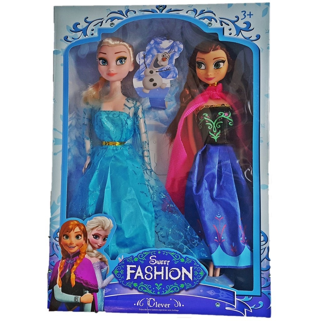 Anna Ve Elsa Frozen Karlar Ülkesi Oyuncak Bebek Frozen Bebek Et