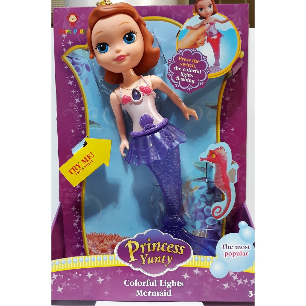 Princess Sofia Mermaid Oyuncak Deniz Kızı Bebek Müzikli Ve