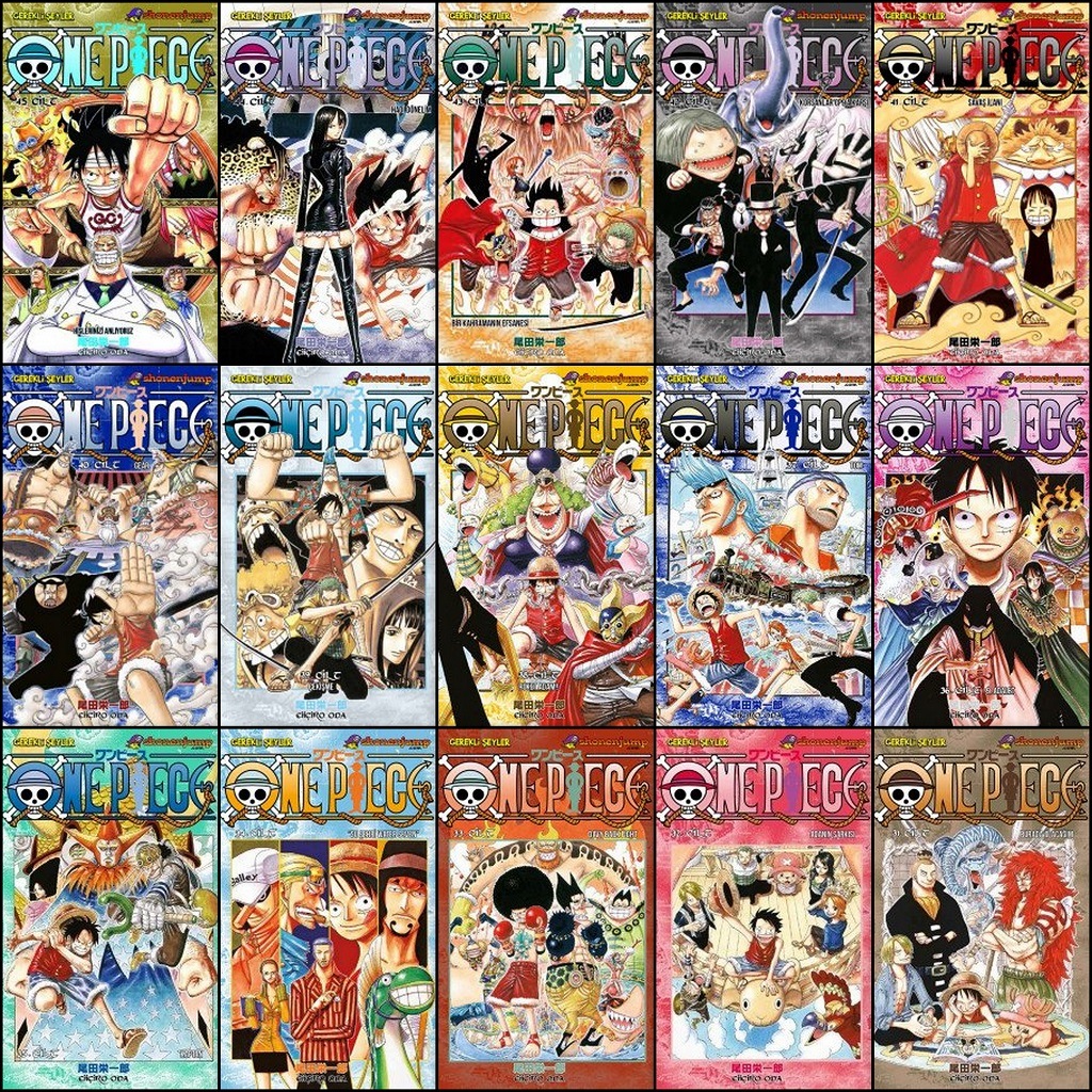 One Piece 31 45 Cilt 15 Kitap Manga Set Eiiciro Oda Fiyatlari Ve Ozellikleri