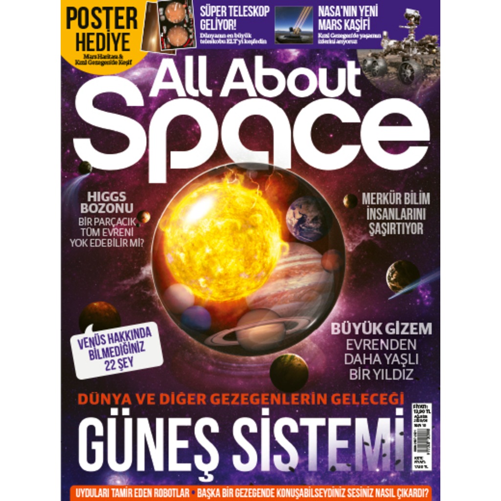 ALL ABOUT SPACE AĞUSTOS SAYISI
