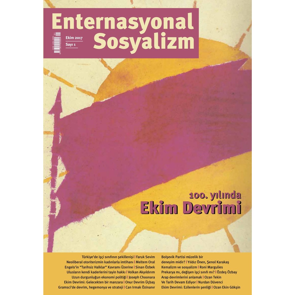 Enternasyonal Sosyalizm Ekim 2017 Sayı: 1