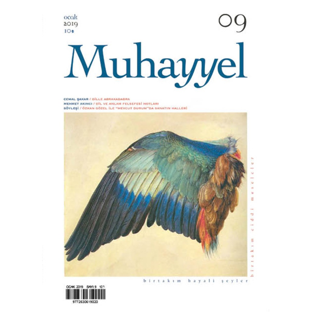Muhayyel Dergi 9. Sayı Ocak 2019 - Edebiyat Dergisi