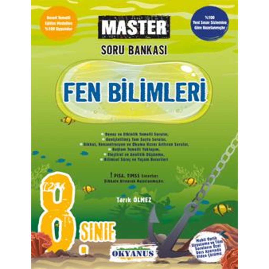 OKYANUS 8.Sınıf Master Fen Bilimleri Soru Bankası