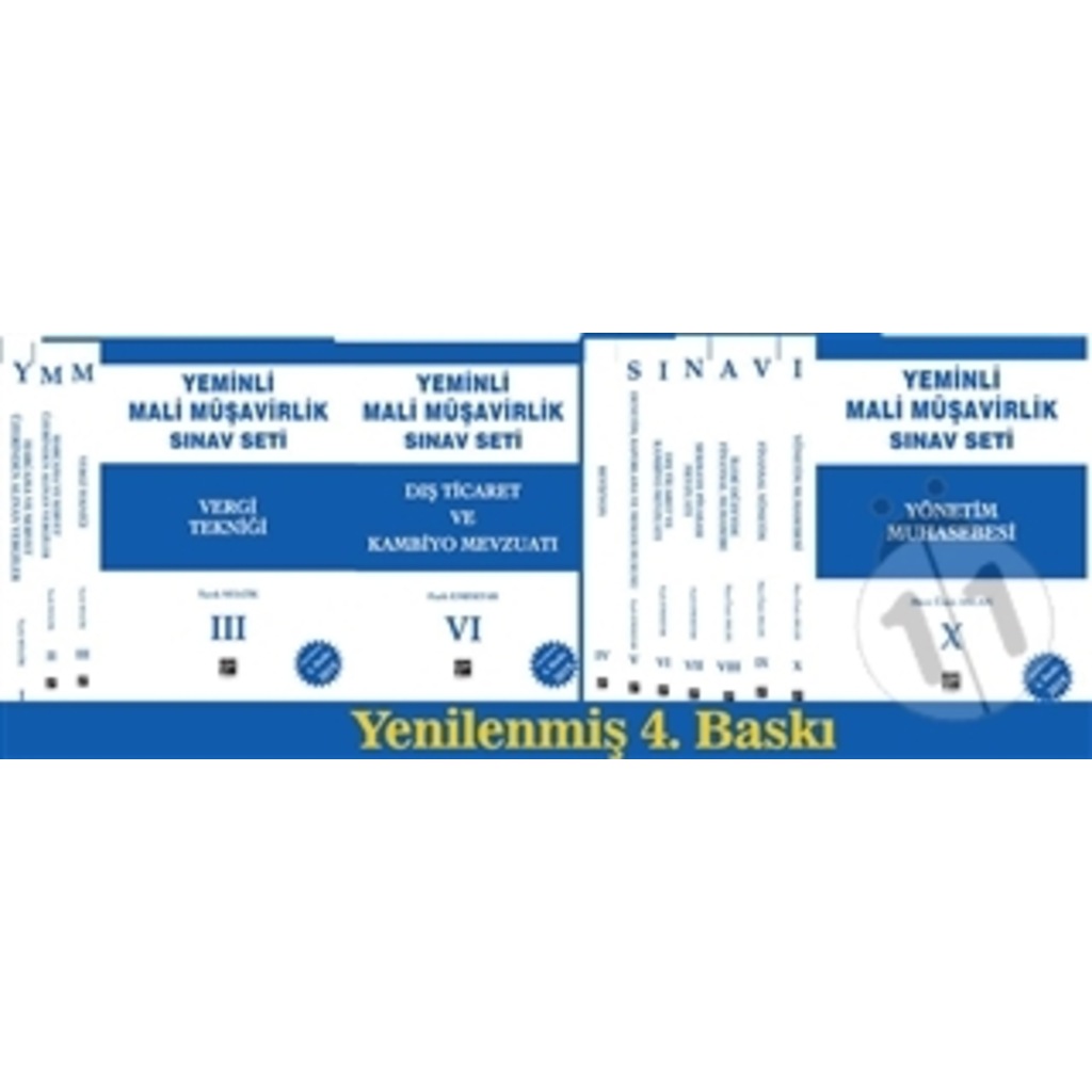 Yeminli Mali Müşavirlik Sınav Seti 4.Baskı-