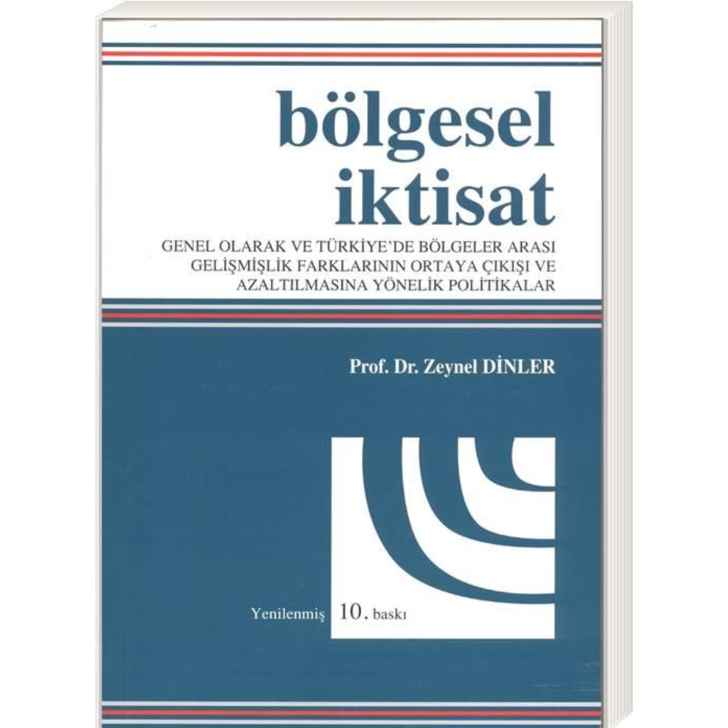 Bölgesel İktisat Zeynel Dinler
