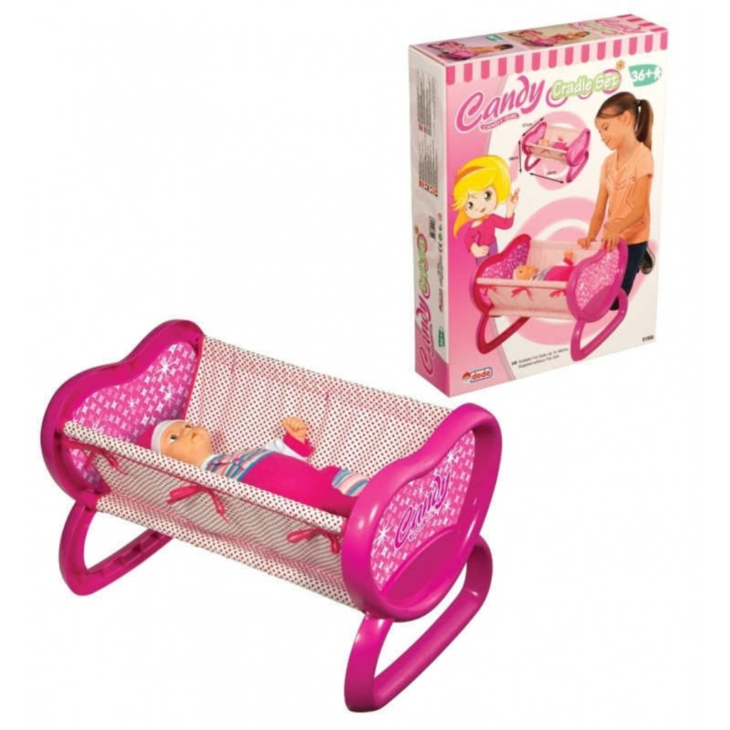 Dede Oyuncak Candy Lisanslı Beşik Bebek Dahil Değildir