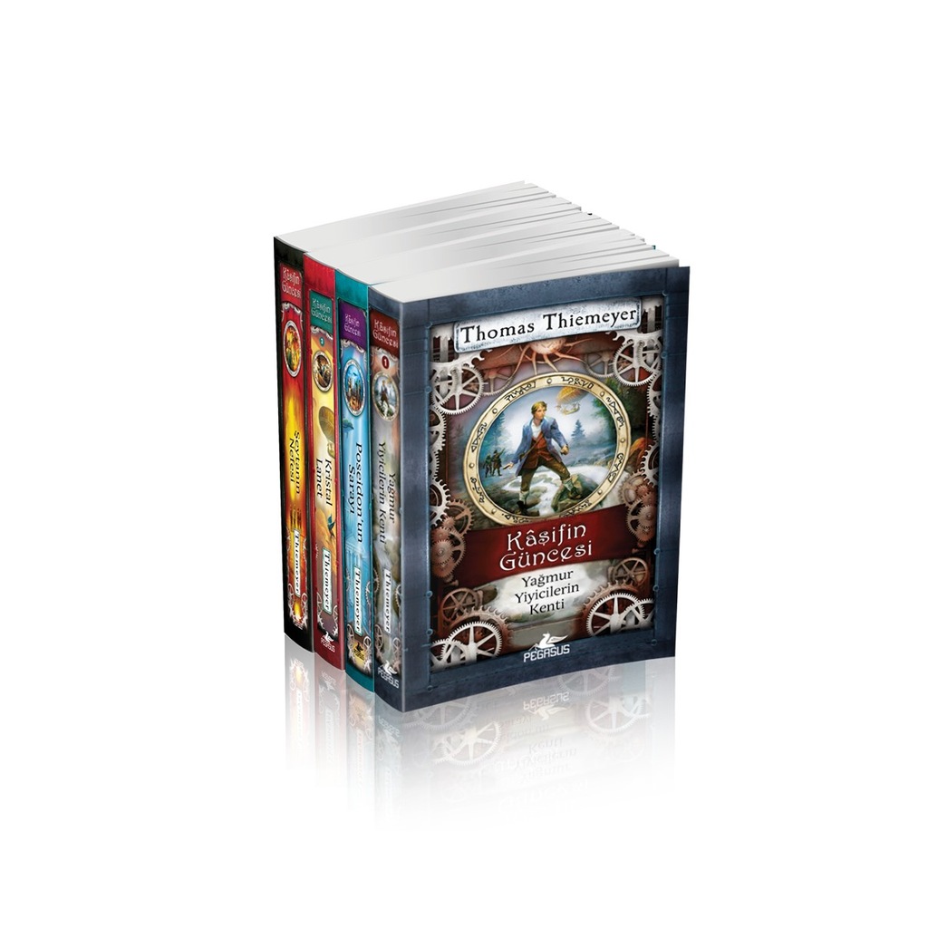 Kaşifin Güncesi Serisi Takım Set (4 Kitap) - Thomas Thiemeyer