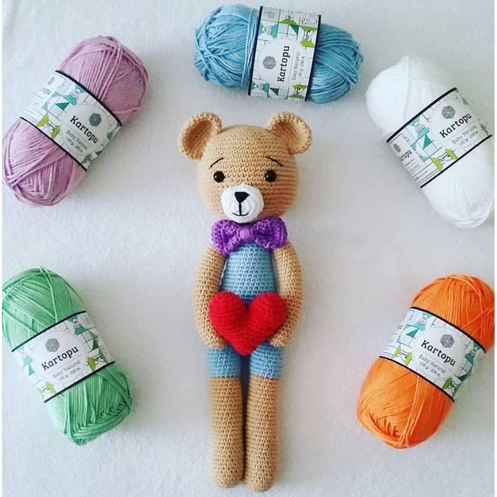 Kartopu Baby Natural El Örgü İplikleri Bebek Yünü İpi Kartopu Baby Natural El Örgü İplikleri Bebek Yünü İpi