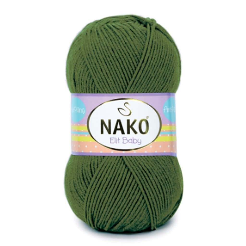 Nako Elit Baby 10665 Tüylenmeyen İp Bebek İpi