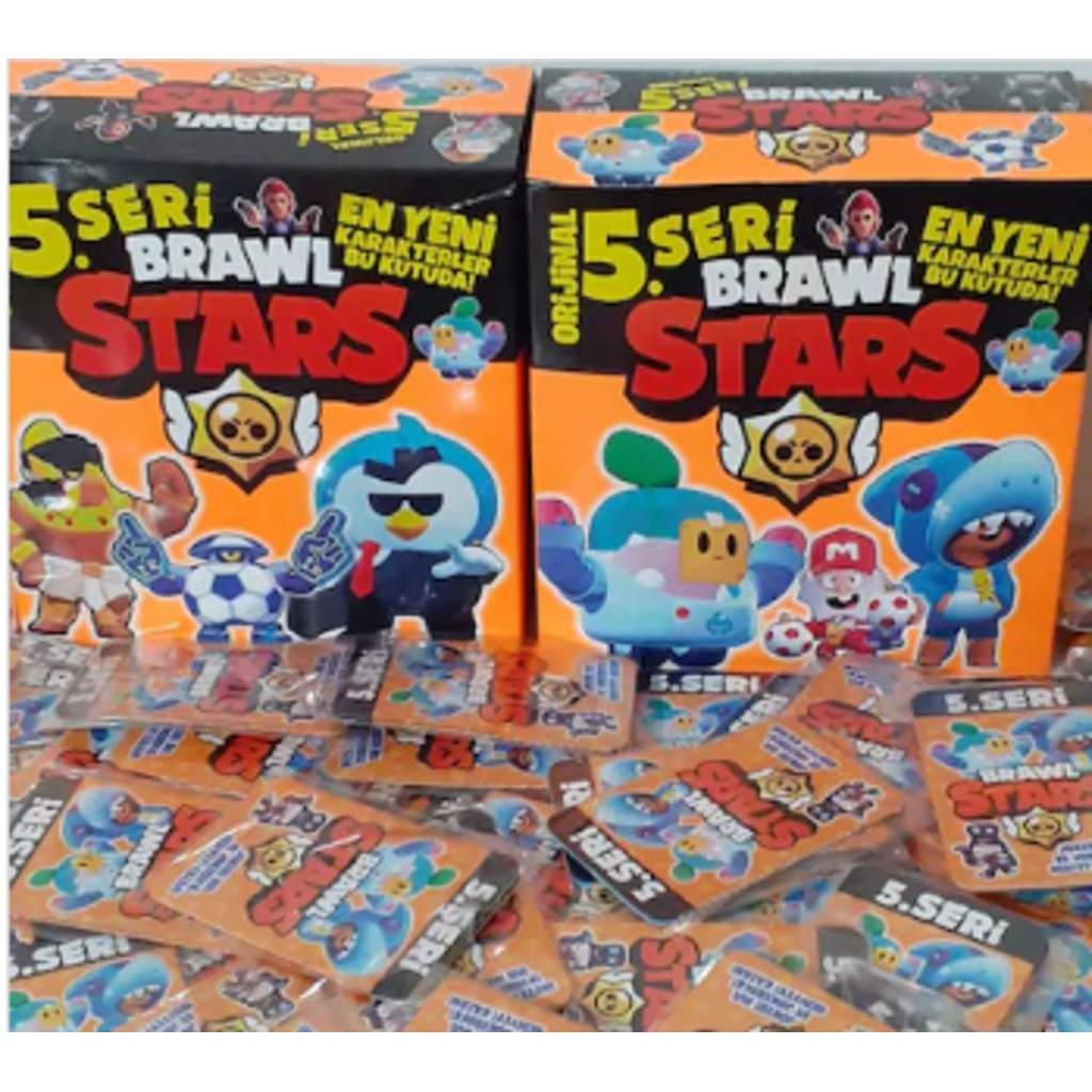Brawl Stars Oyun Kartlar 5.Seri 120x3 Toplam 360 Adet