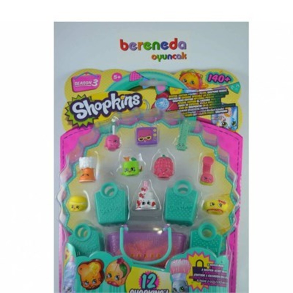 12'li Set Shopkins Cicibiciler Lot - 3