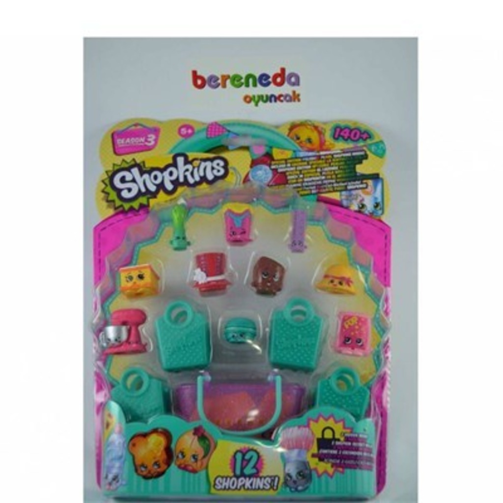 12'li Set Shopkins Cicibiciler Lot - 4
