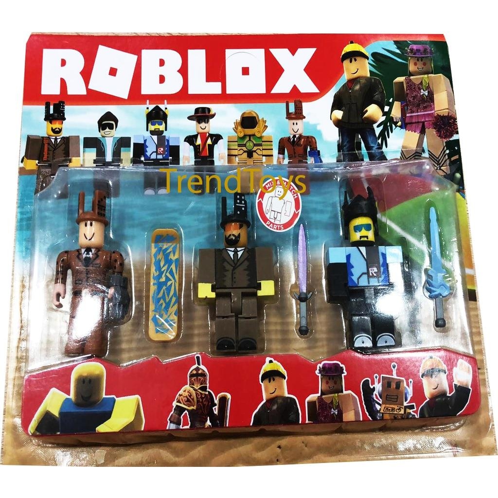 Roblox 3'lü Oyuncak Figürleri Ve Aksesuarları 10 Parça Kutulu Set ...