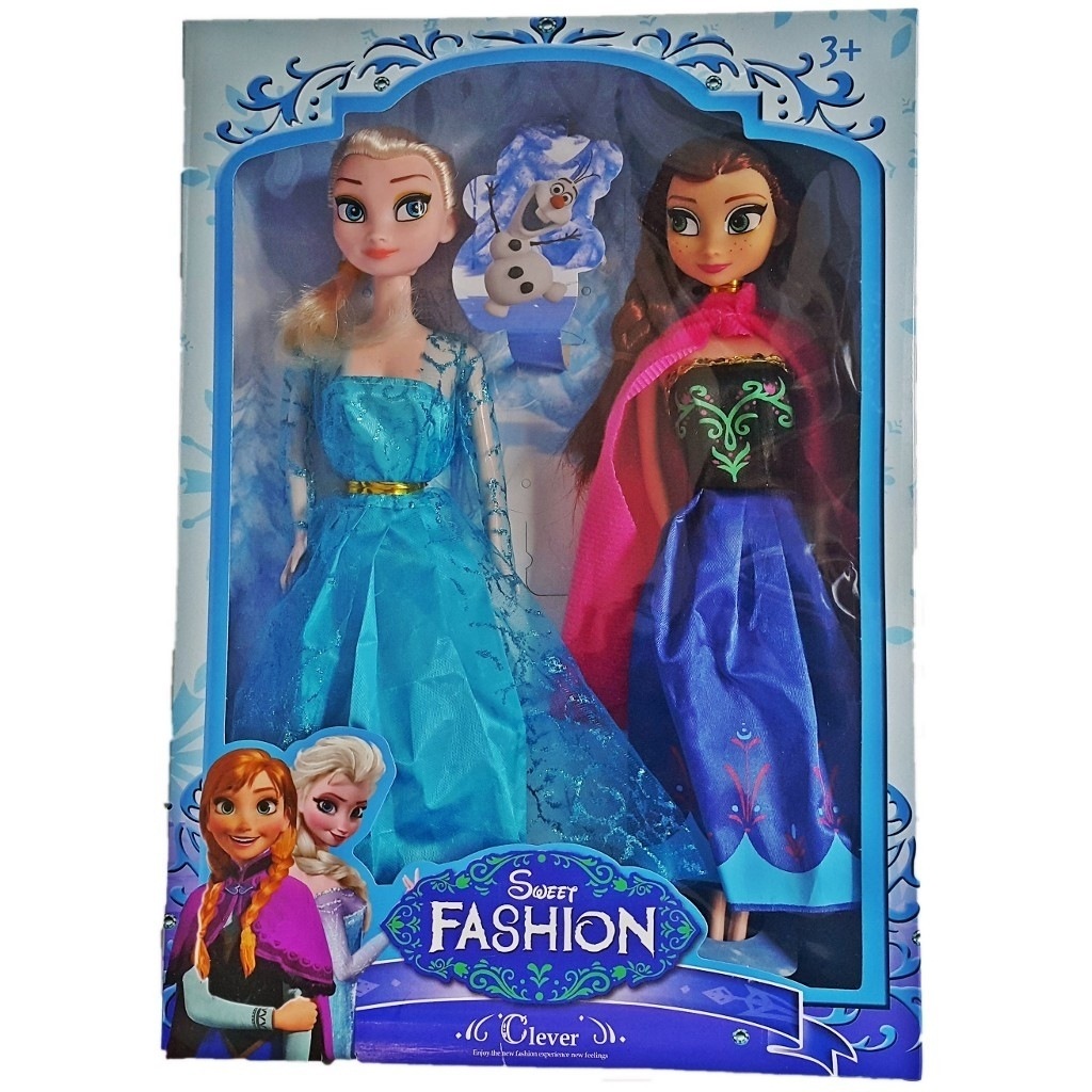 Frozen Karlar Ülkesi Anna Elsa Et Bebek (müziksiz)