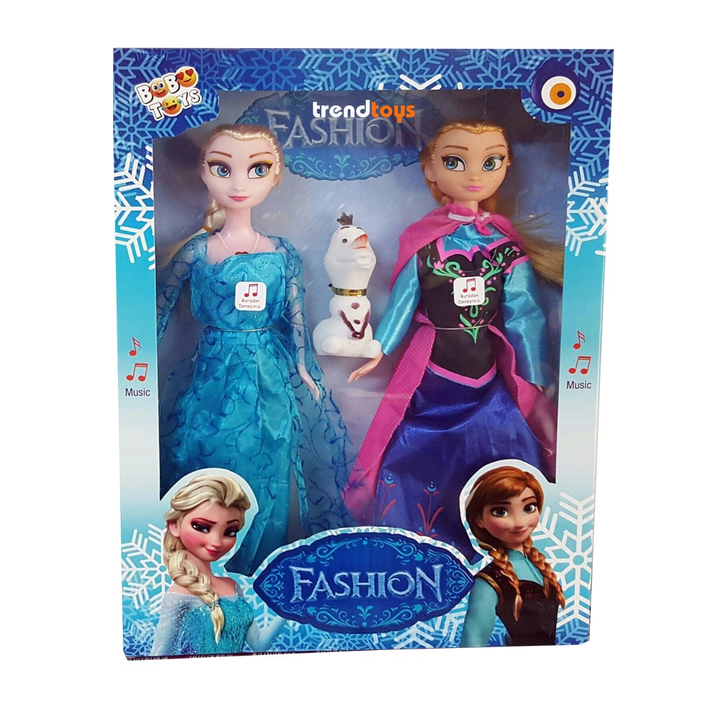 KARLAR ÜLKESİ FROZEN ŞARKI SÖYLEYEN ELSA VE ANNA 2�Lİ BEBEK Fiyatları