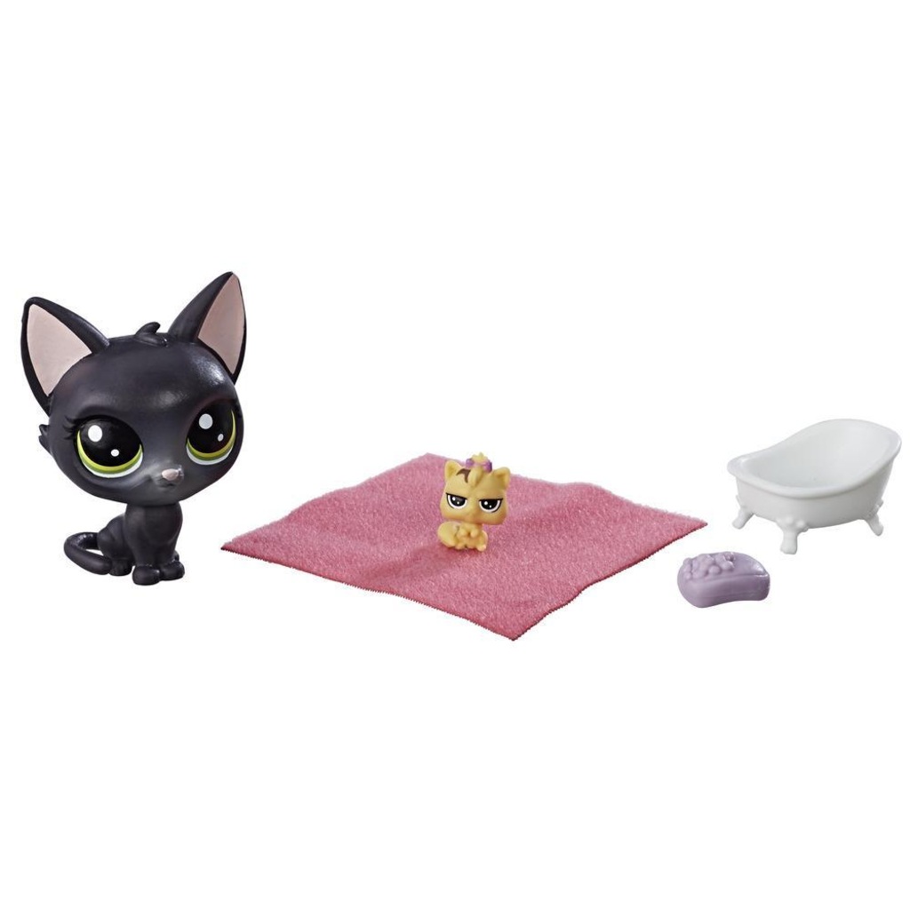 Lps Minişler Littlest Pet Shop Kedi Miniş Ve Yavrusu