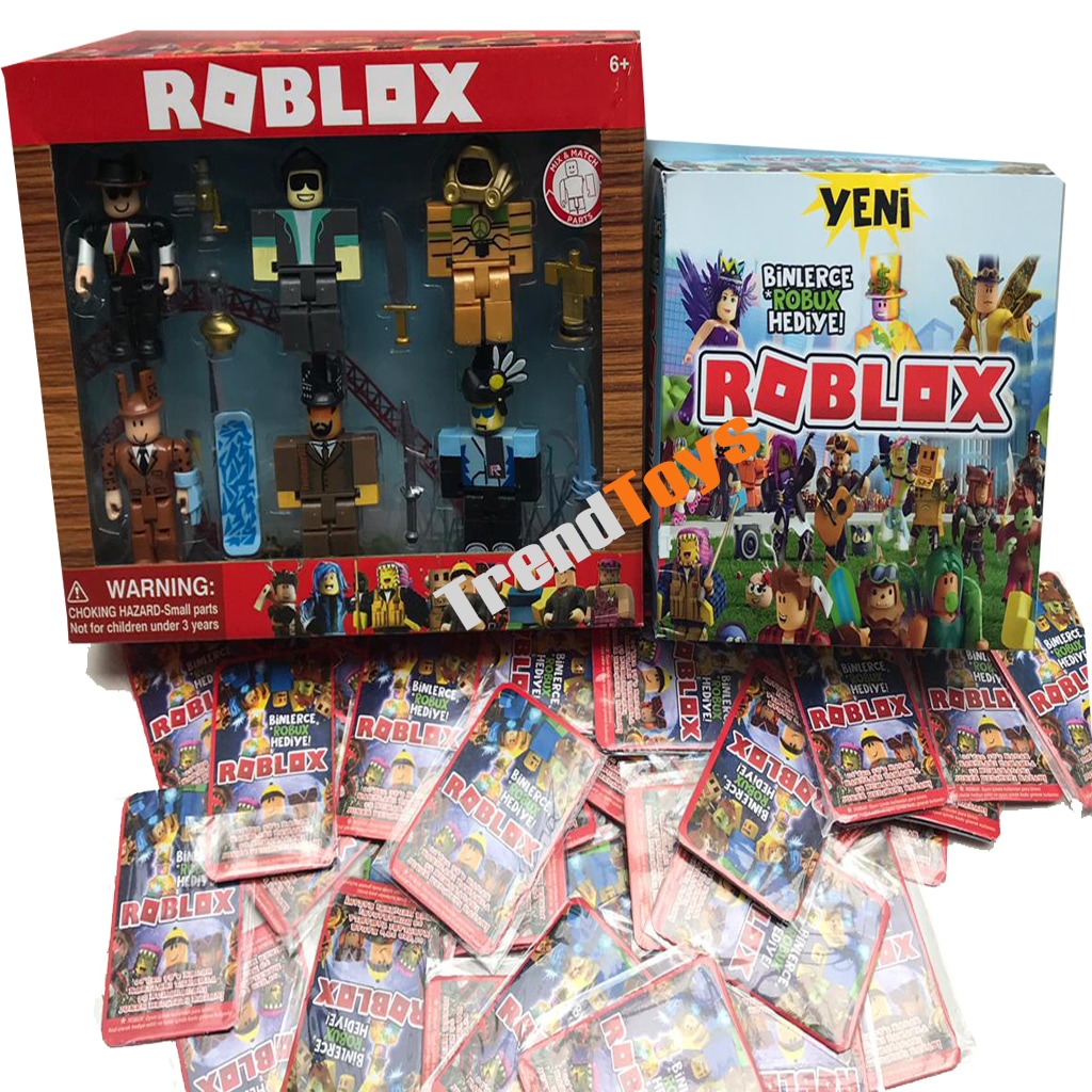 Roblox Oyun Karti Ve 6 Parca Kutulu Figur Oyuncak Set Fiyatlari Ve Ozellikleri - beyaz oyun roblox karakteri