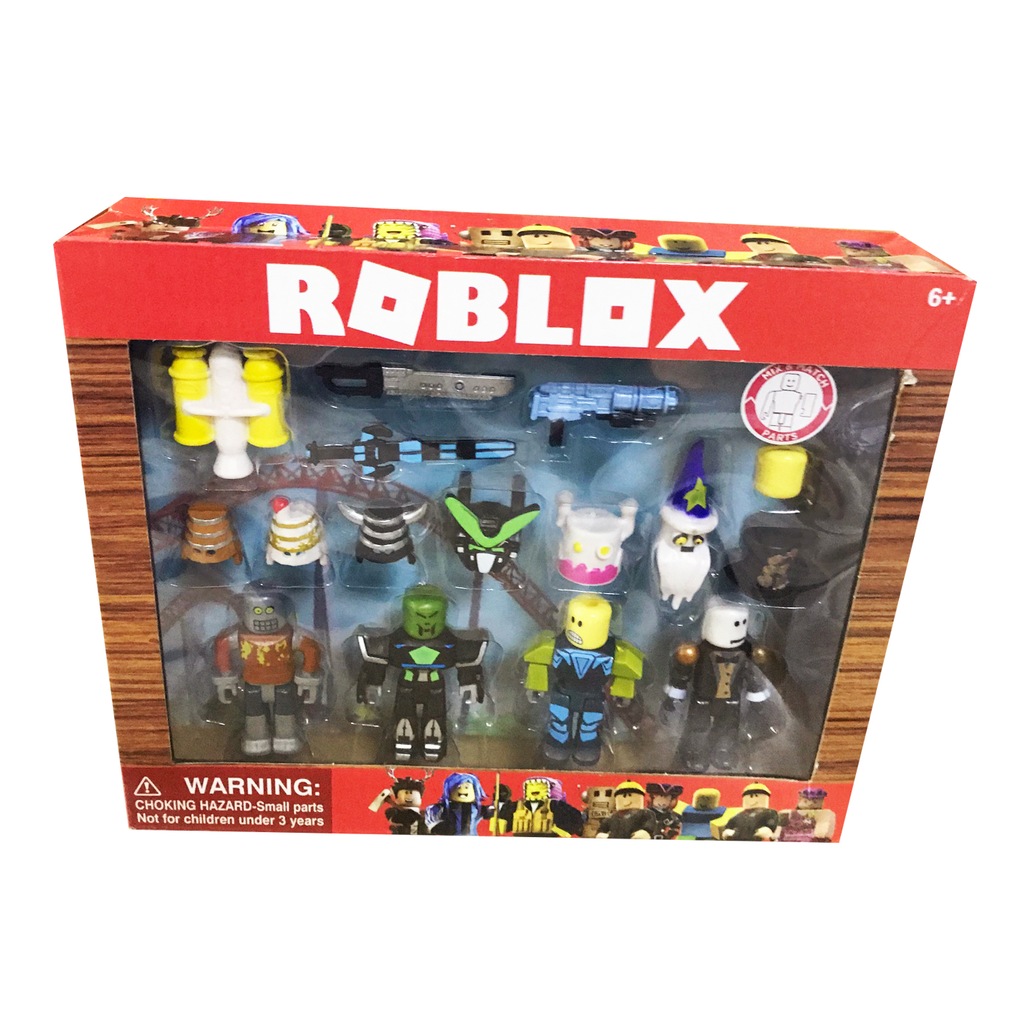 ROBLOX, Oyuncak Figür Set - 4 Figürlü Ve Aksesuarları-16 Parça ...