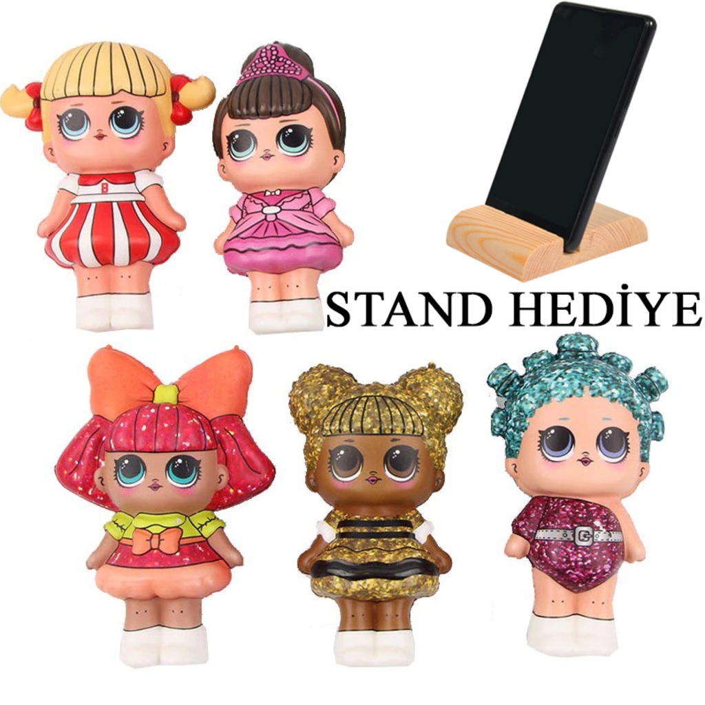 Squishy L.o.l. Lol Bebek Kokulu Sık Bırak Sukuşi Oyuncak