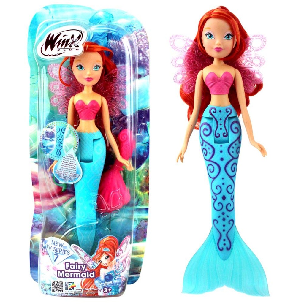 Winx Club Fairy Mermaid Renk Degisen Peri Bebek Bloom 28 Cm Fiyatlari Ve Ozellikleri