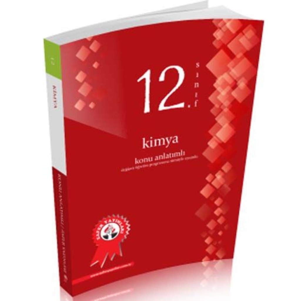 12. Sınıf Kimya Konu Anlatımlı Zafer Yayınları