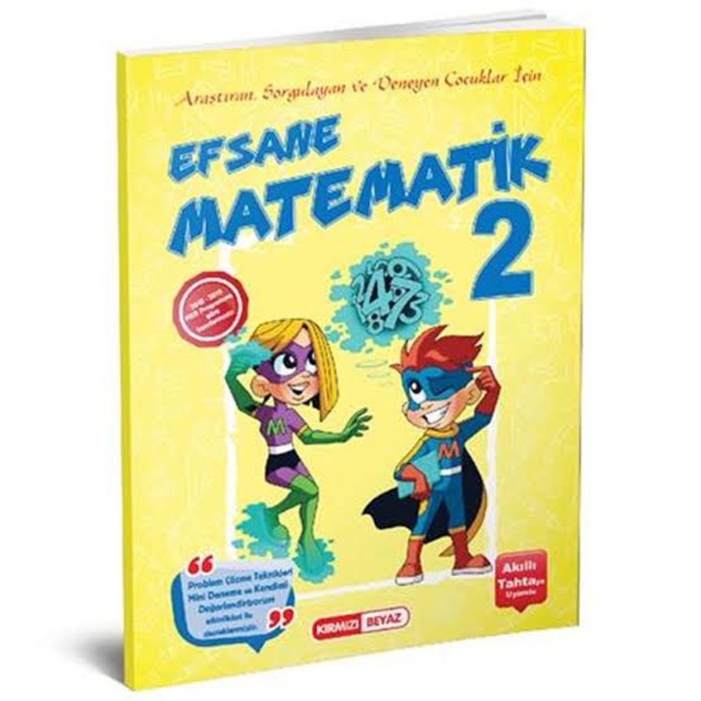 2. Sınıf Efsane Matematik - Kırmızı Beyaz