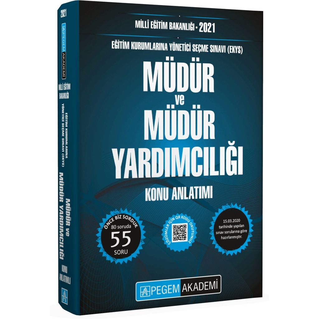 2021 MEB Müdür ve Yardımcılığı EKYS Sınavlarına Hazırlık PEGEM
