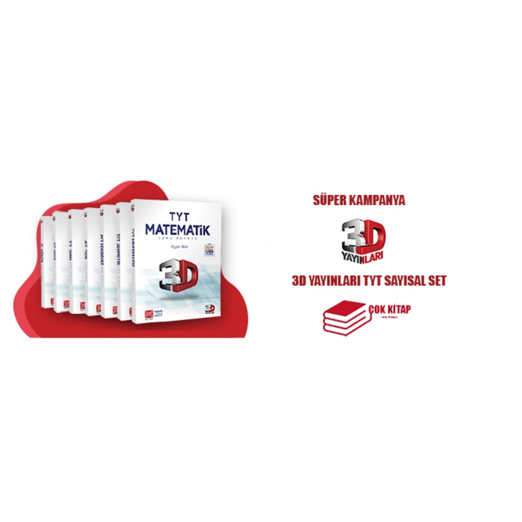 3D YAYINLARI TYT SAYISAL SET