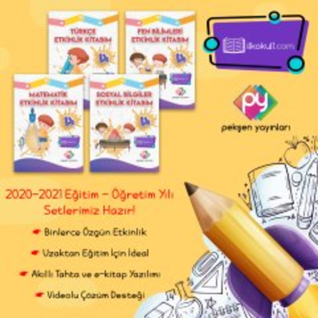 4. Sınıf Etkinlik Kitabı Seti