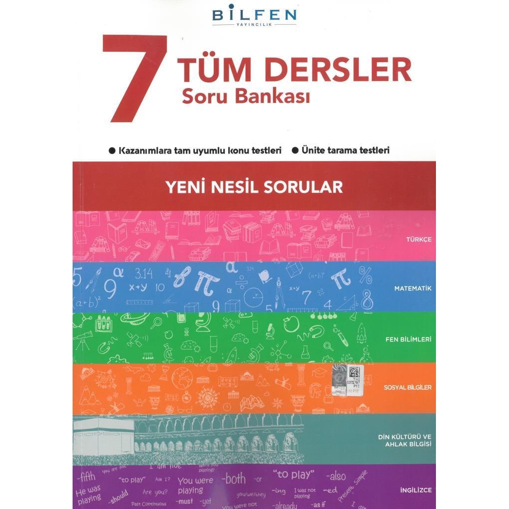 7. Sınıf Tüm Dersler Yeni Nesil Soru Bankası Bilfen Yayıncılık