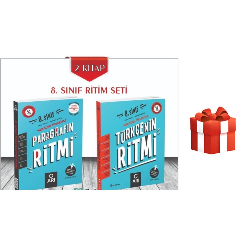 Ari Yayinlari 8 Sinif Paragraf Ve Turkcenin Ritmi Seti 2 Kitap Fiyatlari Ve Ozellikleri