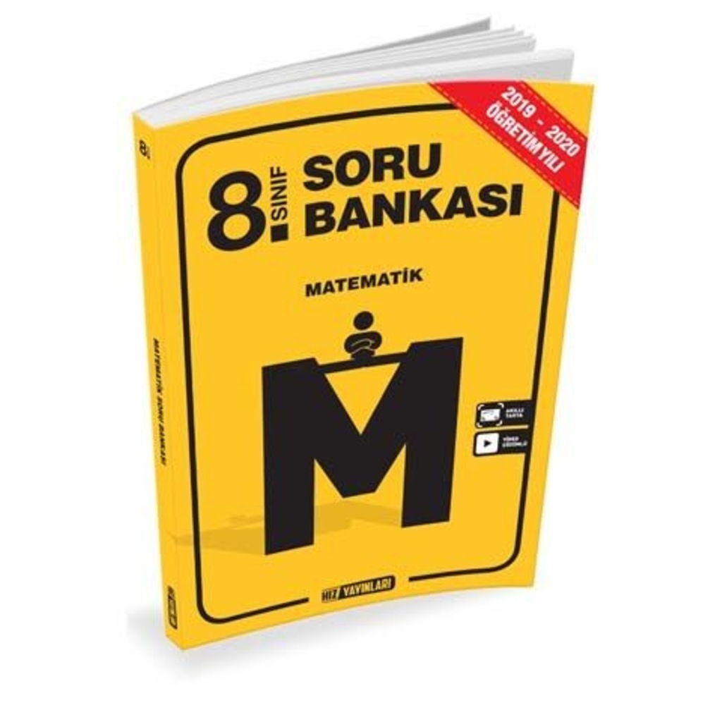 Hız Yayınları 8.Sınıf Matematik Soru Bankası Yeni Müfredat 2020