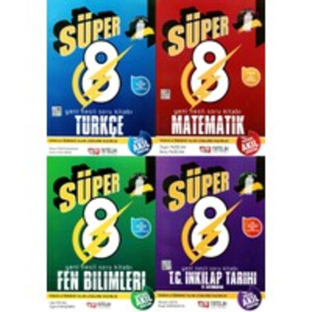 NİTELİK 8.SINIF SÜPER SET 4LÜ