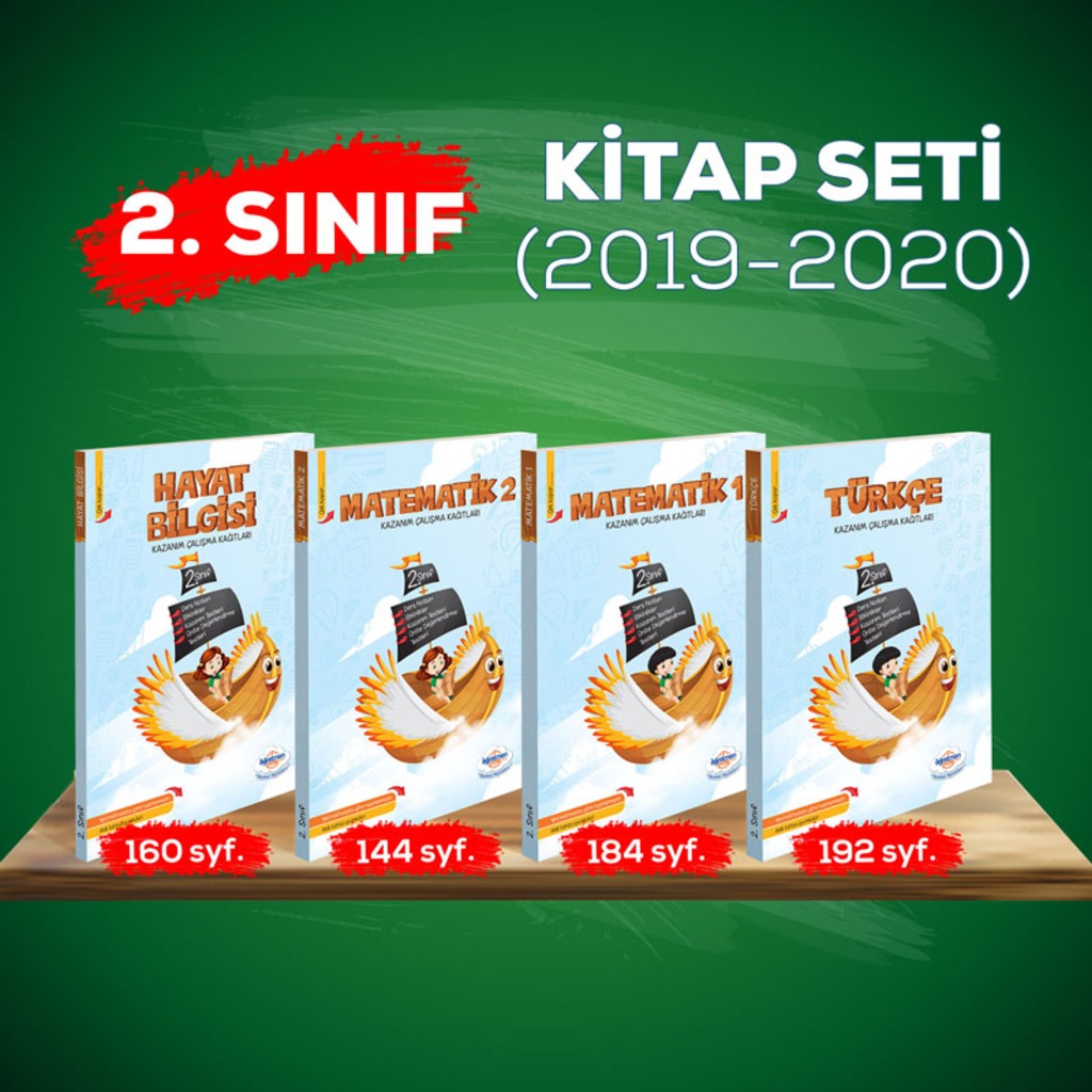 Öğretmen Evde 2. Sınıf Tüm Dersler Kitap Seti (20192020) Fiyatları ve