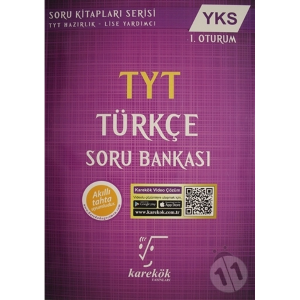 YKS TYT Türkçe Soru Bankası 1. Oturum