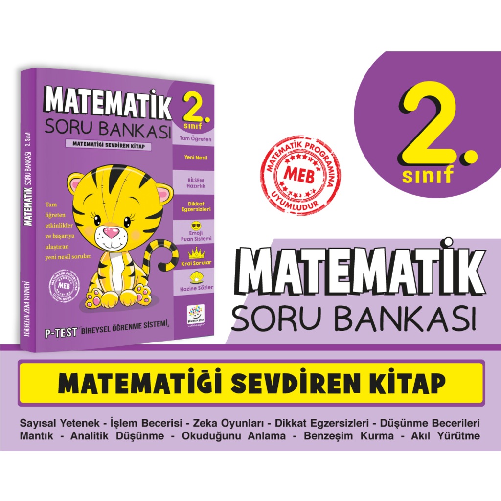 Yukselen Zeka Yayinlari 2 Sinif Matematik Soru Bankasi Fiyatlari Ve Yorumlari En Ucuzu Akakce