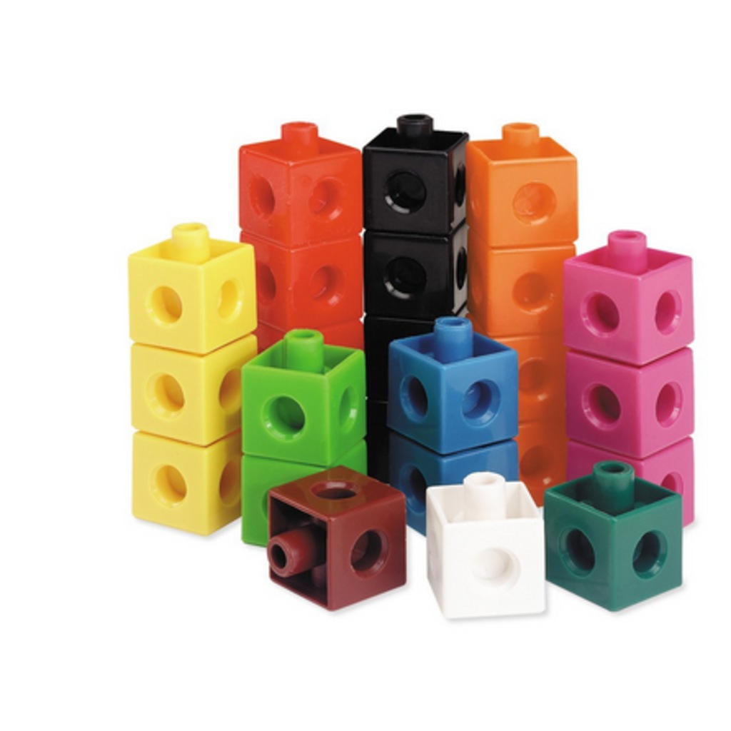Geçmeli Birim Küpler Snap Cubes (2x2x2) 50 li