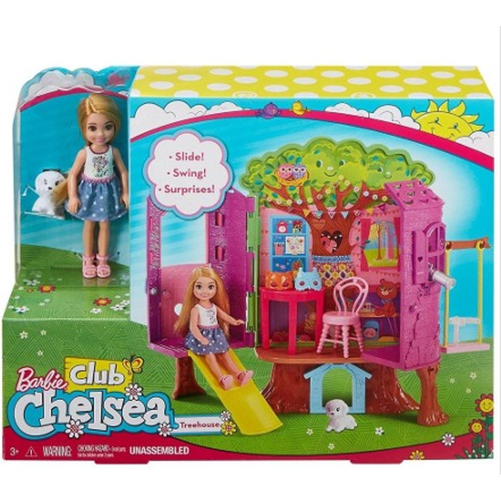 BARBİE CLUB CHELSEA�NIN AĞAÇ EVİ YENİ Fiyatları ve Özellikleri