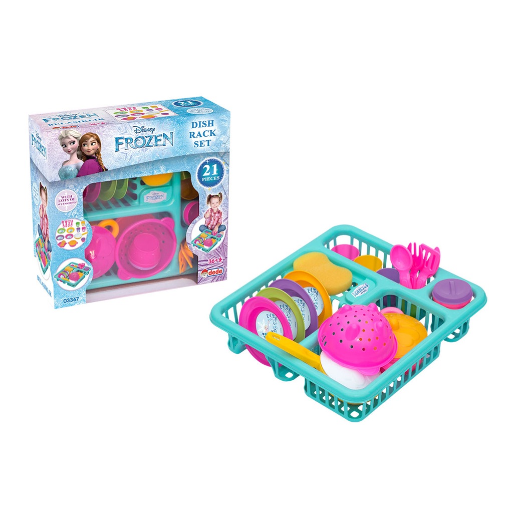 Dede Oyuncak 03367 Frozen Bulaşıklık Seti 21 Parça