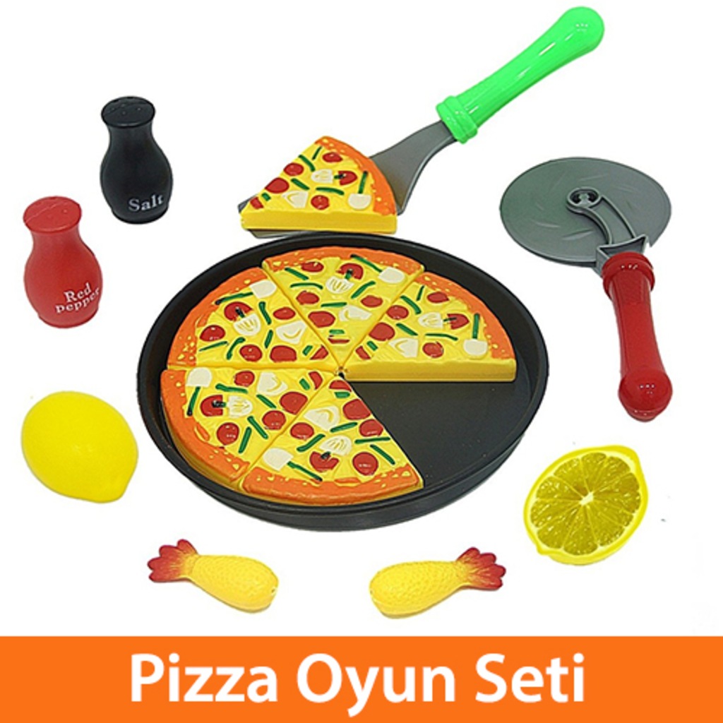 Oyuncak Pizza Seti KOS 57 Yaş Oyuncak Pizza Kesme Seti Fiyatları ve